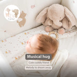 Nattou Fanfan Musical Soft Cuddle Elephant - Sand
