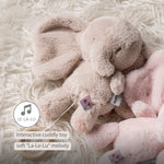 Nattou Fanfan Musical Soft Cuddle Elephant - Sand