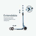 SmarTrike Xtend Mini+ Scooter - Ocean Blue