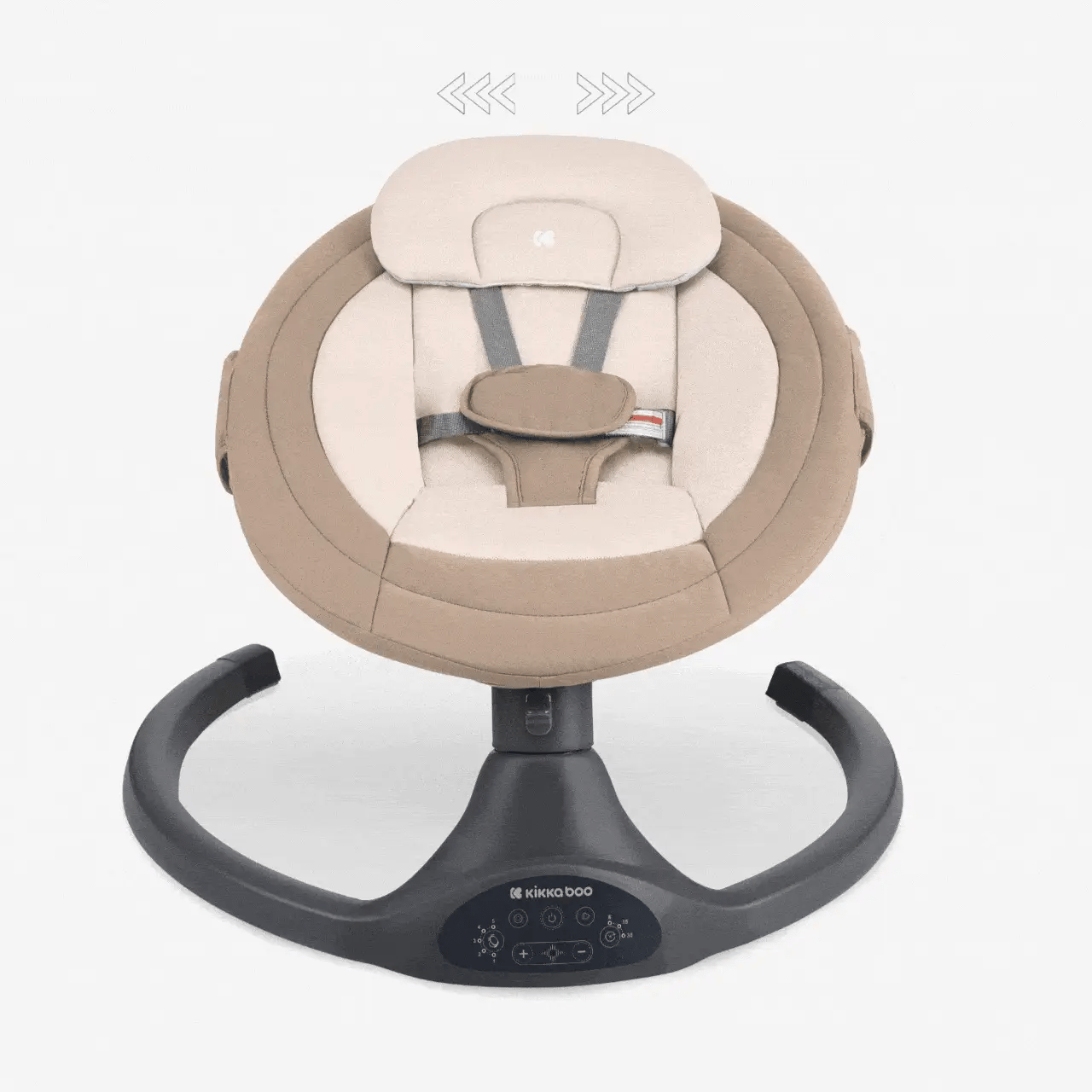 Kikkaboo Electrical Side To Side Codie Swing - Beige