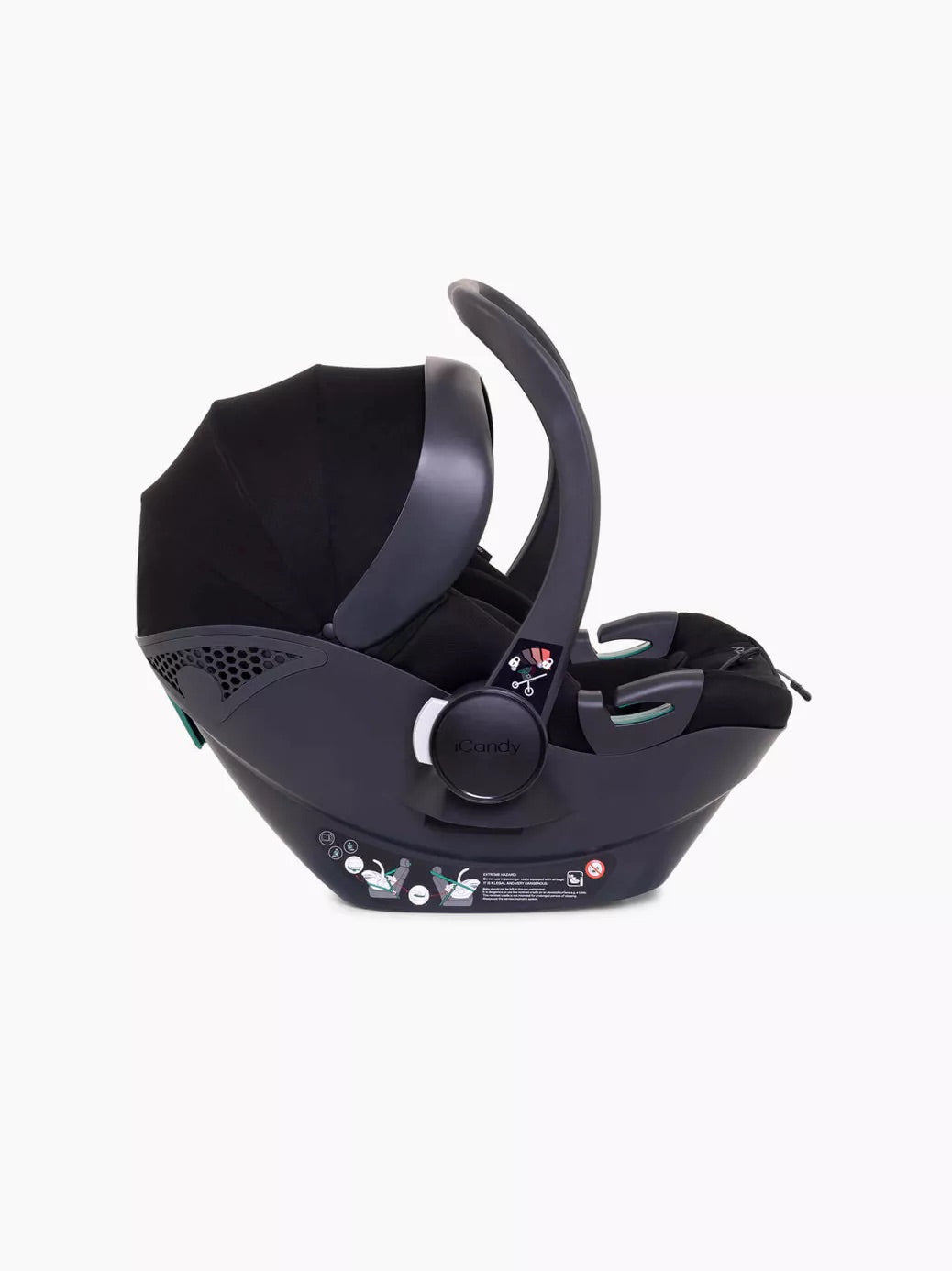 OPEN BOX iCandy Cocoon Car Seat and Base - Black