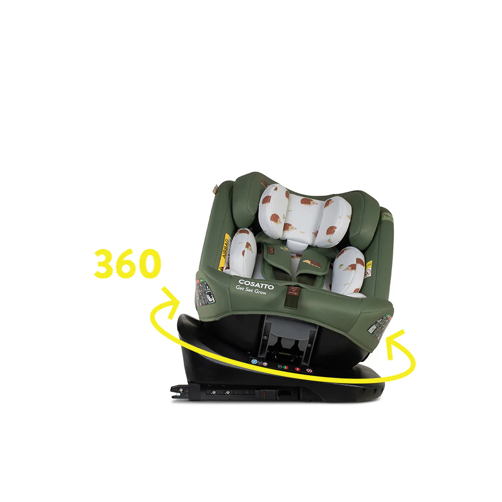 Cosatto Get Set Grow i-Size 360 Car Seat - Hoglet