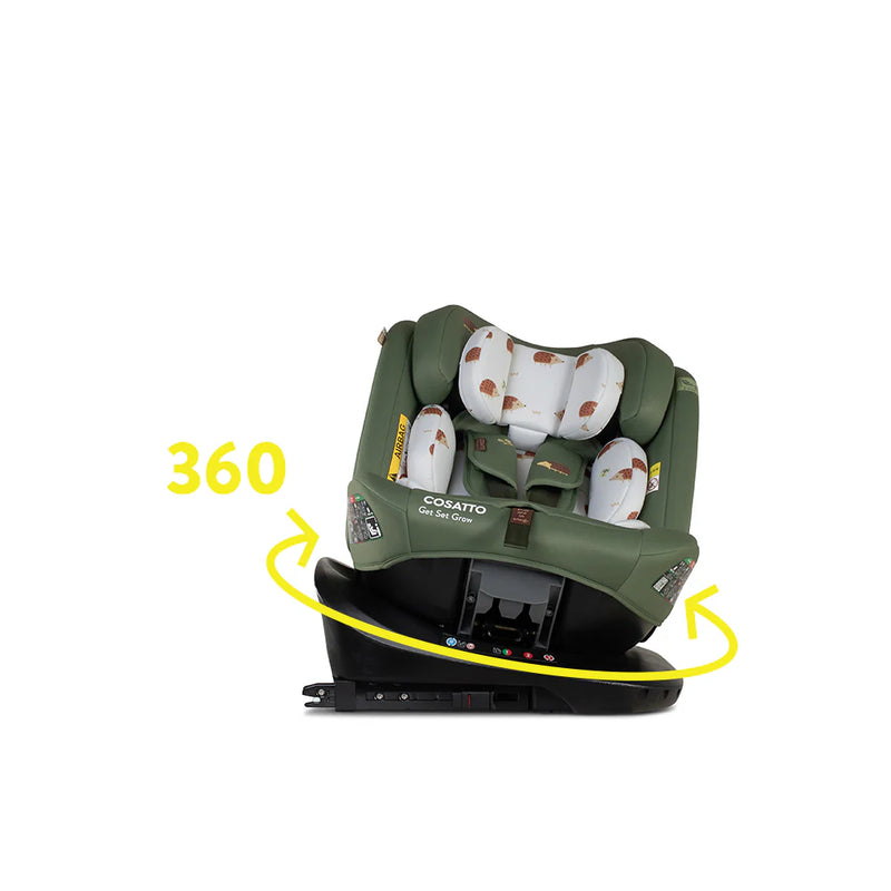 Cosatto Get Set Grow i-Size 360 Car Seat - Hoglet