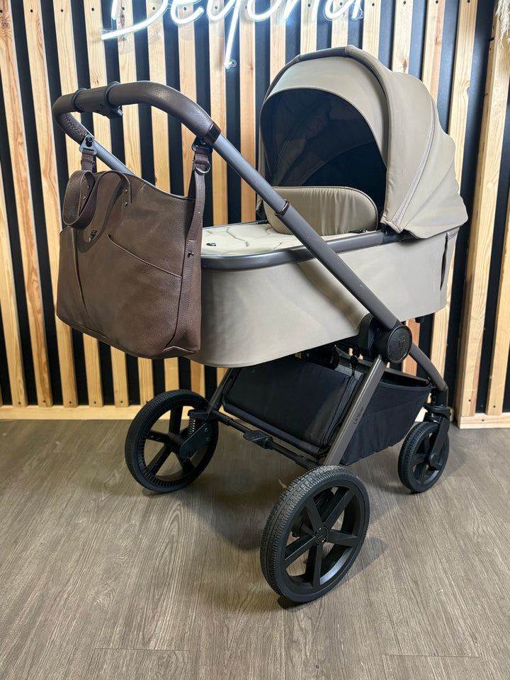 PRE LOVED Venicci Tinum Upline 2-in-1 Travel System - SE Powder