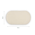 CuddleCo 2 Pack Travel Changing Pad - Cashmere Waffle