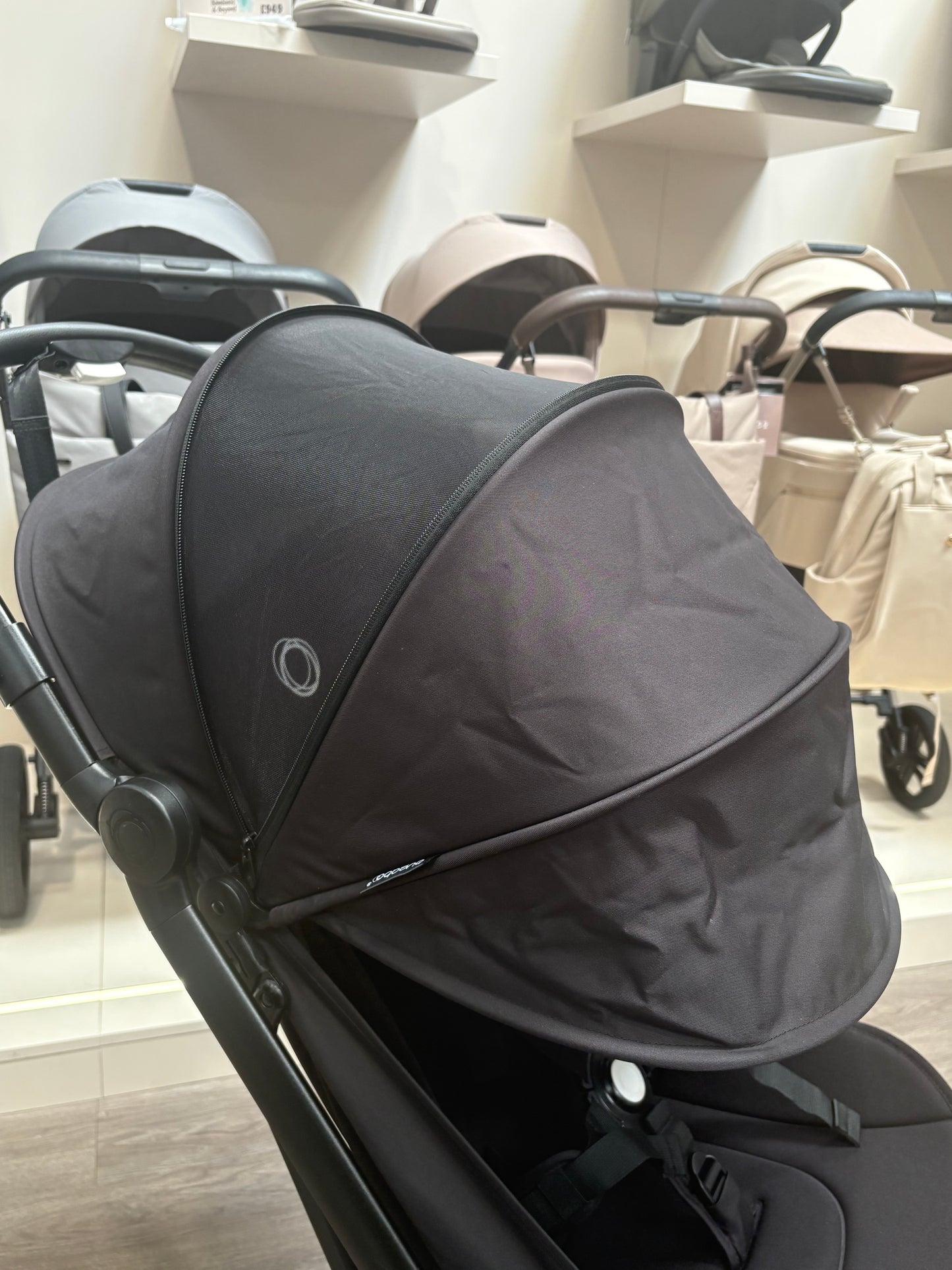 PRE LOVED Bugaboo Butterfly Stroller - Midnight Black