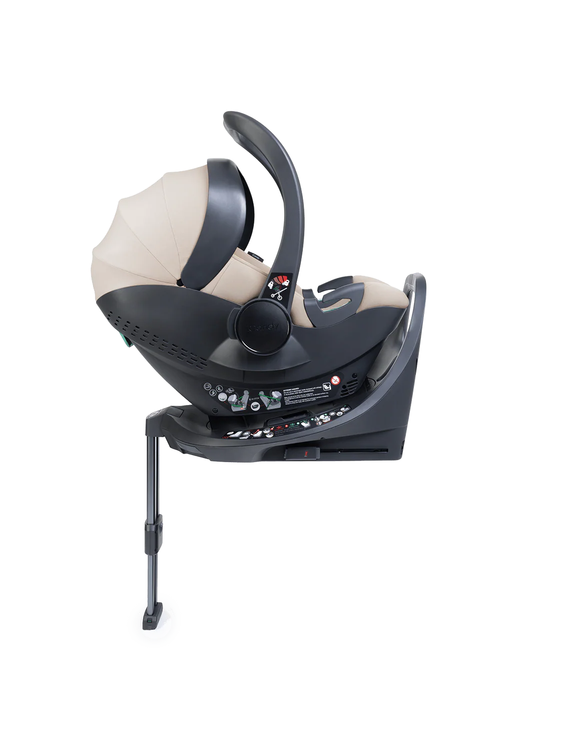 iCandy Core2 Complete 360 Car Seat Travel System Bundle - Sandstone
