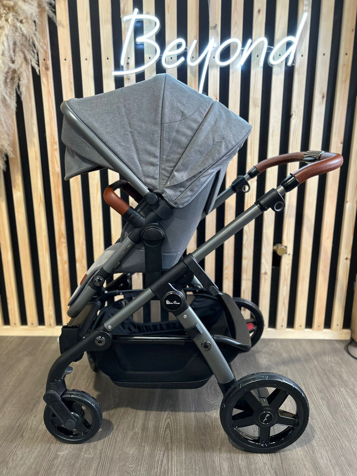 PRE LOVED Silver Cross Wave 3 Double Pushchair - Lunar