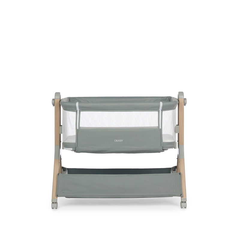 Obaby Cloud Bedside Crib - Sage