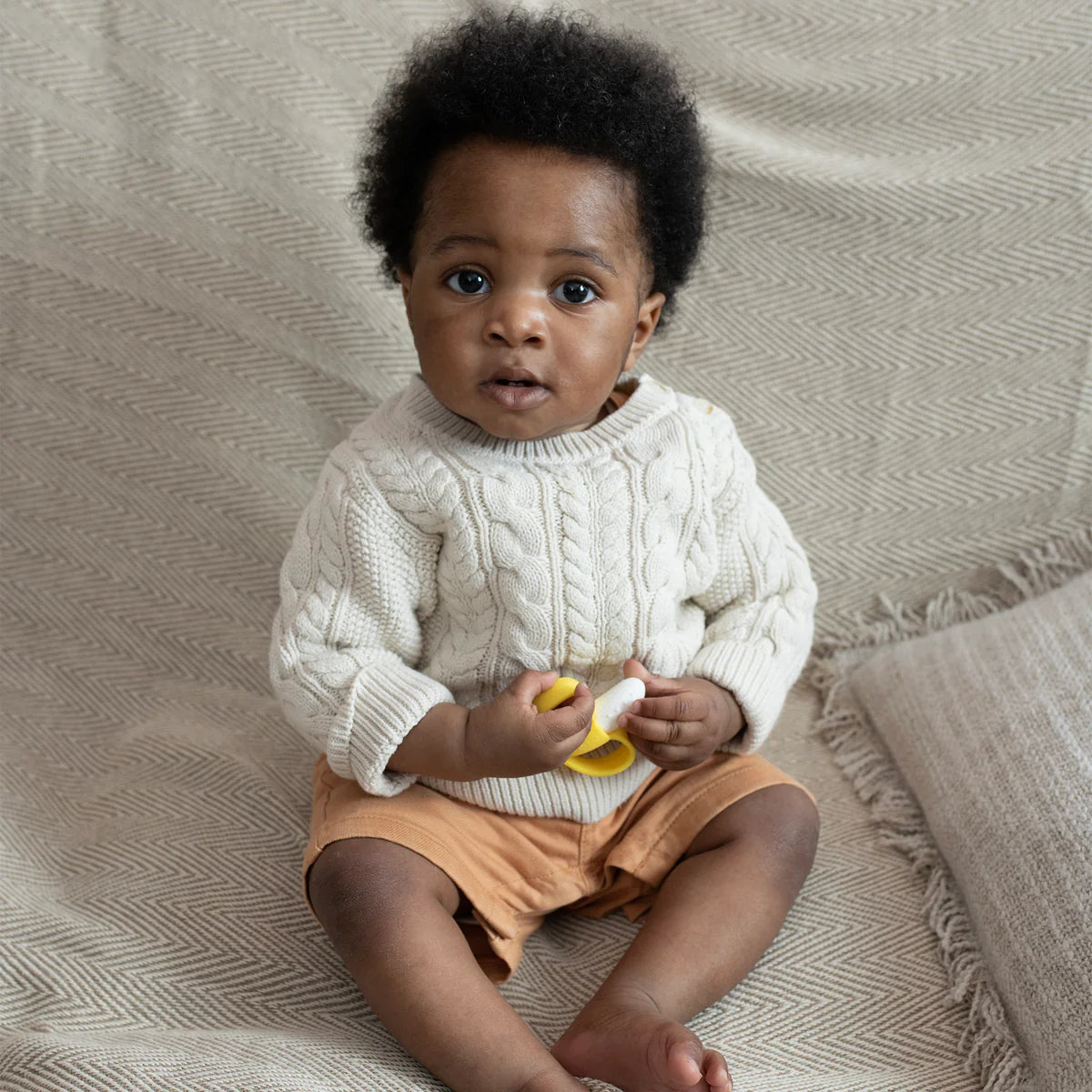 Matchstick Monkey & Banana Teether Gift Set