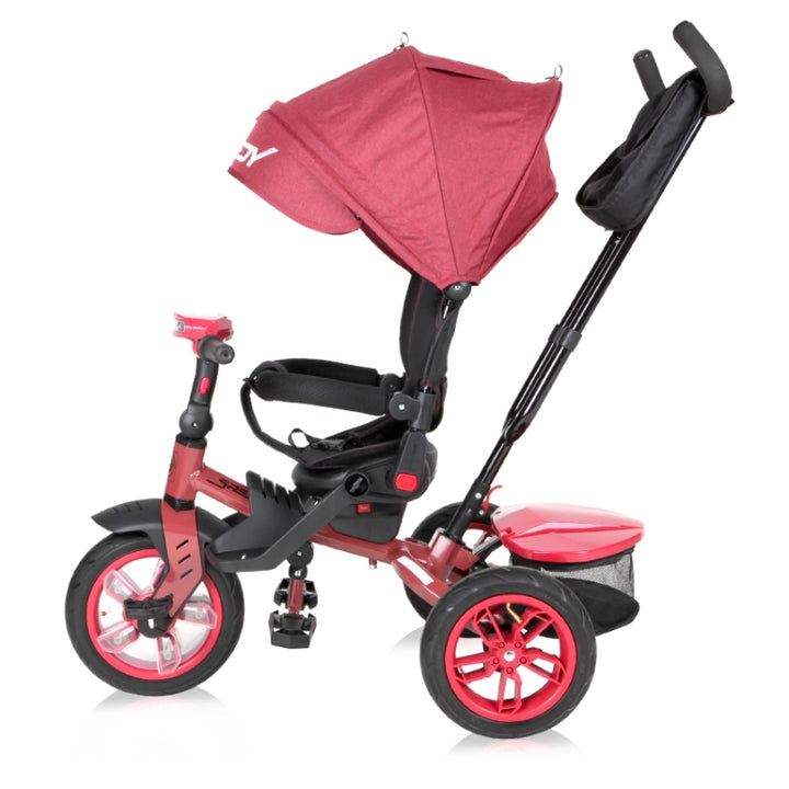 Lorelli Speedy Air 3-in-1 Tricycle - Red & Black