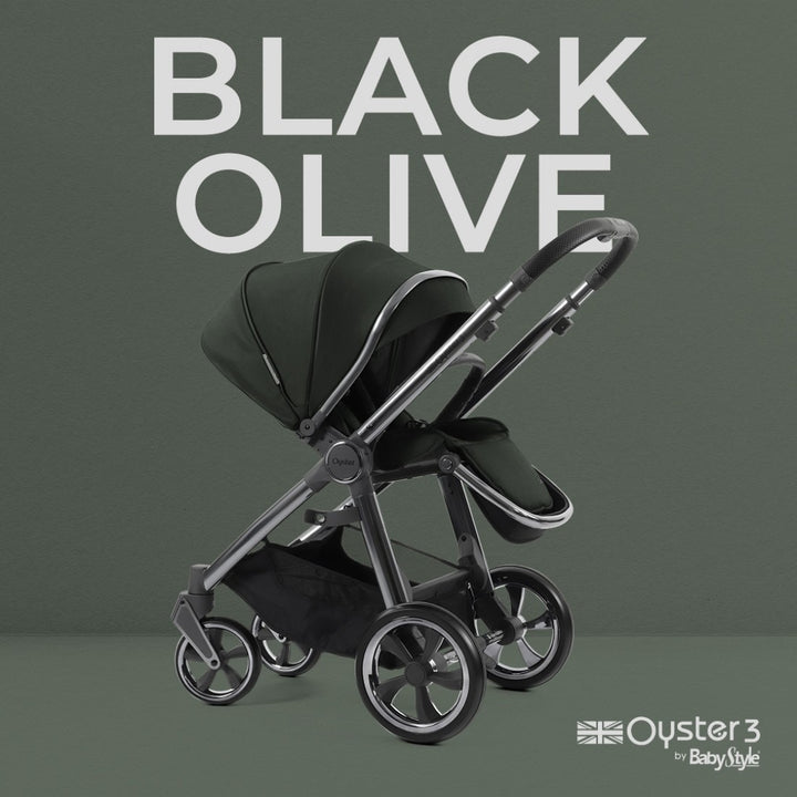 Babystyle Oyster 3 Ultimate 12 Piece Package - Black Olive