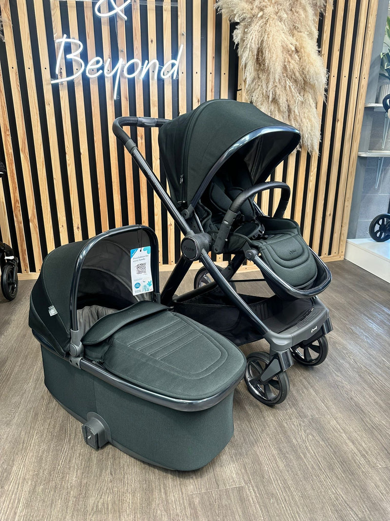 EX DISPLAY Babystyle Oyster4 Pram + Pushchair - Black Olive