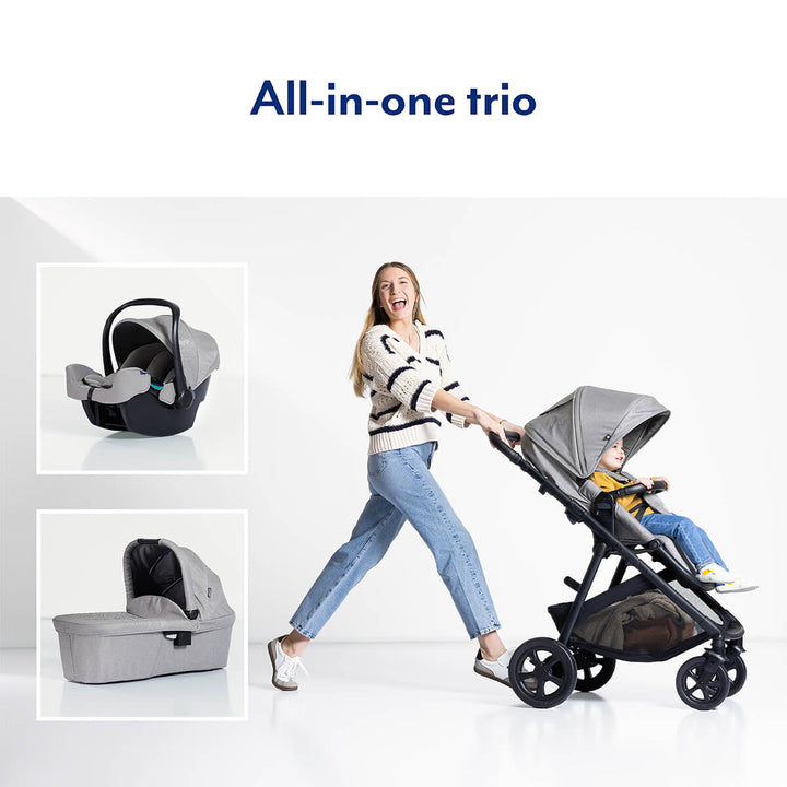 Graco Near2Me DLX 3-in-1 Travel System - Ash