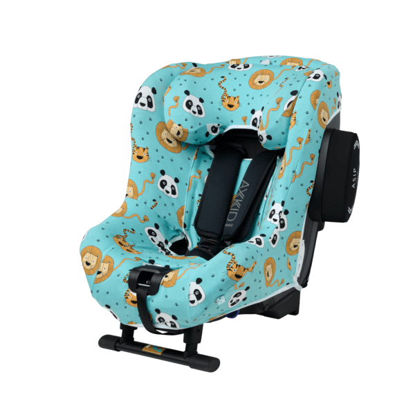 Axkid x Geggamoja Car Seat Cover - Wildlife