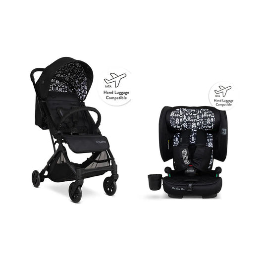 Cosatto Travel Lite Bundle - Silhouette