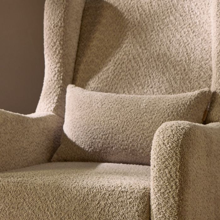 Tutti Bambini Harper Rocking Chair & Footstool - Mushroom