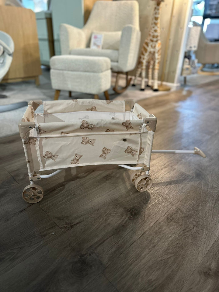 OPEN BOX Roma Teddy Dolls Toy Wagon