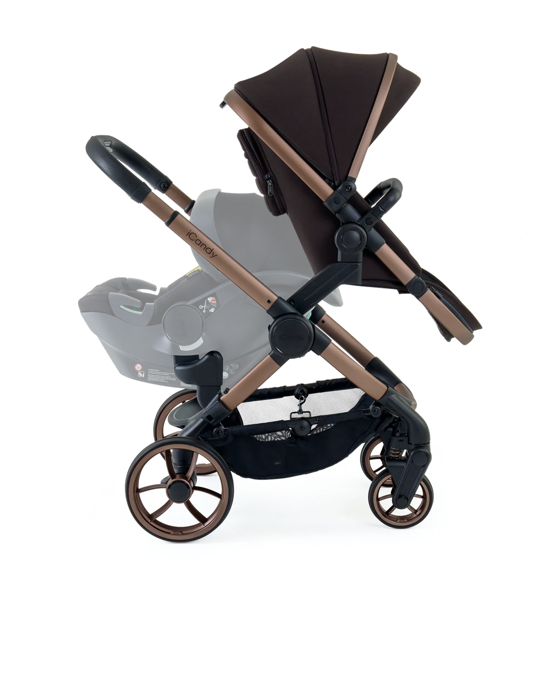 iCandy Peach 7 Double Pushchair - Pecan