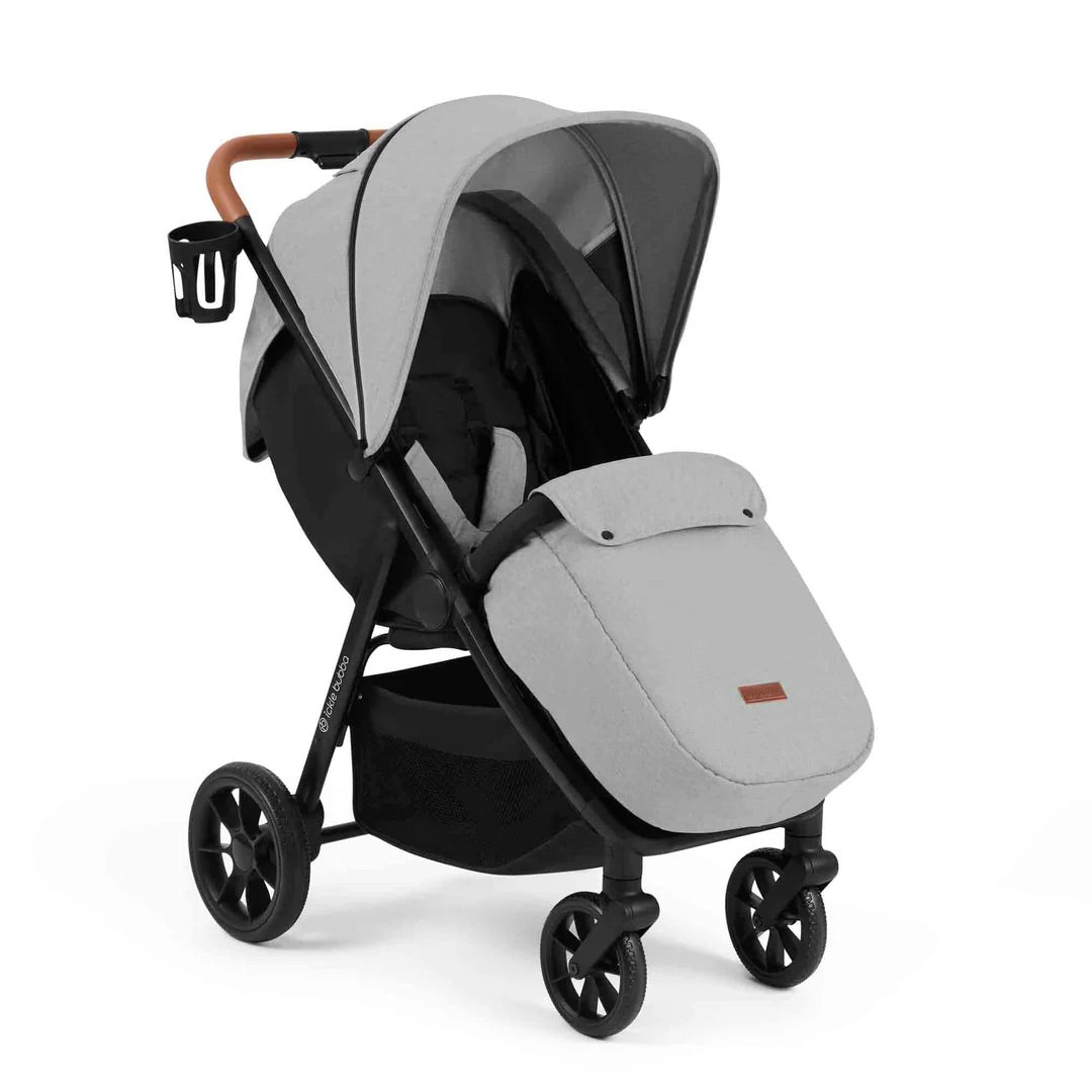 Ickle Bubba Stomp Stride Stroller - Pearl Grey
