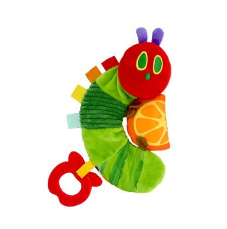 The Very Hungry Caterpillar Crinkle Toy With Orange