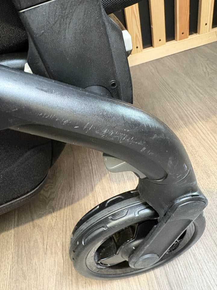 PRE LOVED Silver Cross Wave Double Pushchair - Onyx