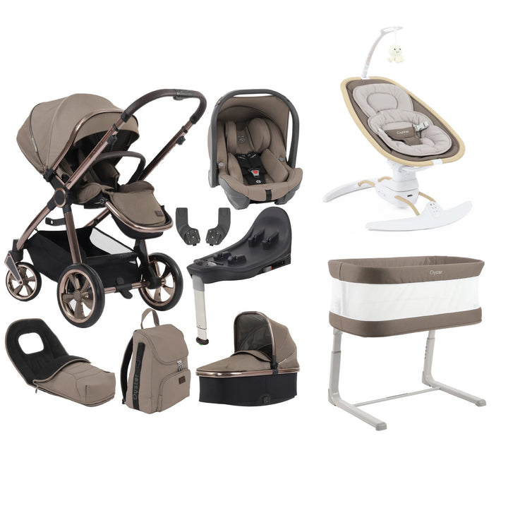 Babystyle Oyster3 Travel System + Home Bundle - Mink