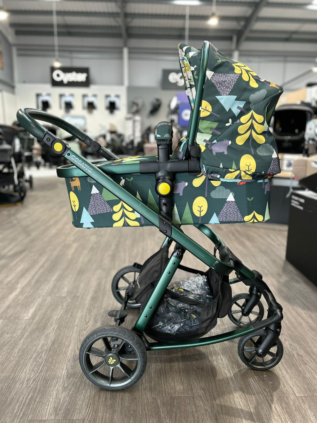 PRE LOVED Cosatto Giggle 3 Pram & Pushchair - Into the Wild + Footmuff