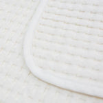 Lulujo Waffle Blanket - Cream Vanilla