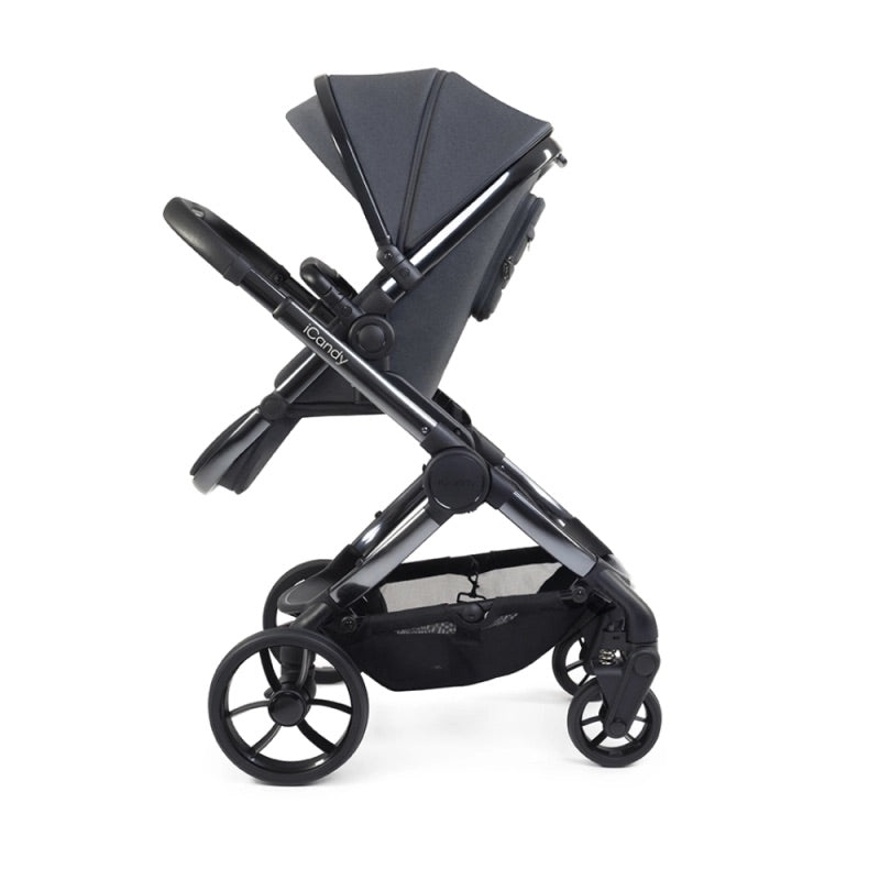 iCandy Peach 7 Complete Pushchair Bundle - Phantom/Dark Grey