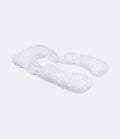 Babymoov Maxxy XXL Maternity Pillow - Mini Leaves Green