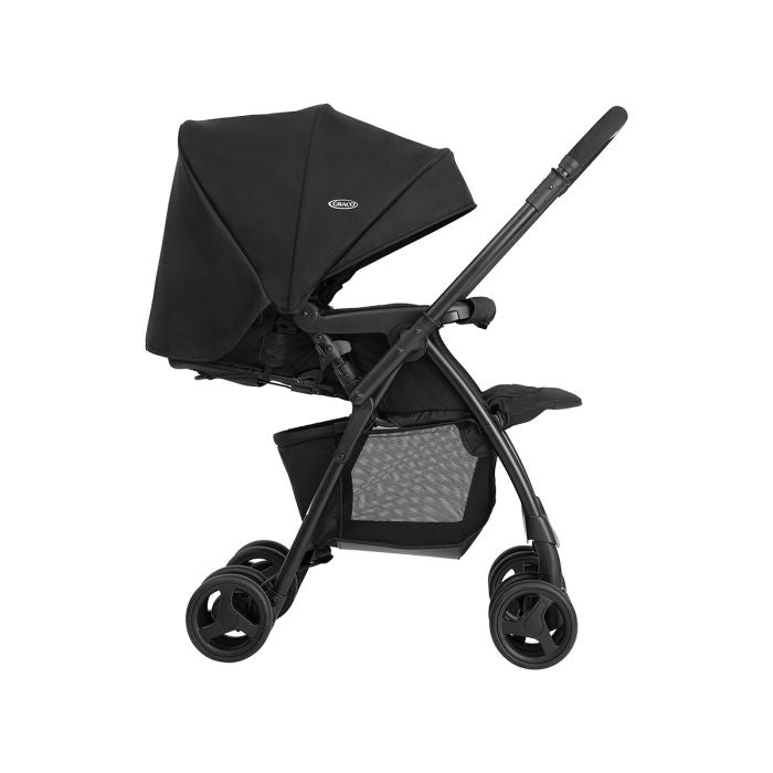 Graco Revaya Pushchair with SnugLite Eco i-Size R129 car seat Travel System - Midnight