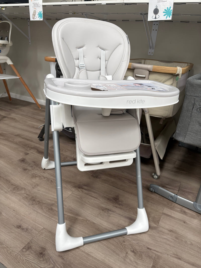EX DISPLAY Redkite Feed Me Lolo Hi-Lo Highchair - Truffle