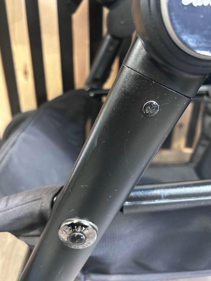 PRE LOVED Silver Cross Coast Double Pushchair - Flint