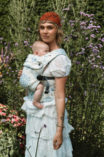 Bizzi Growin Nomad Pure Organic Baby Carrier - Blue Hydrangea