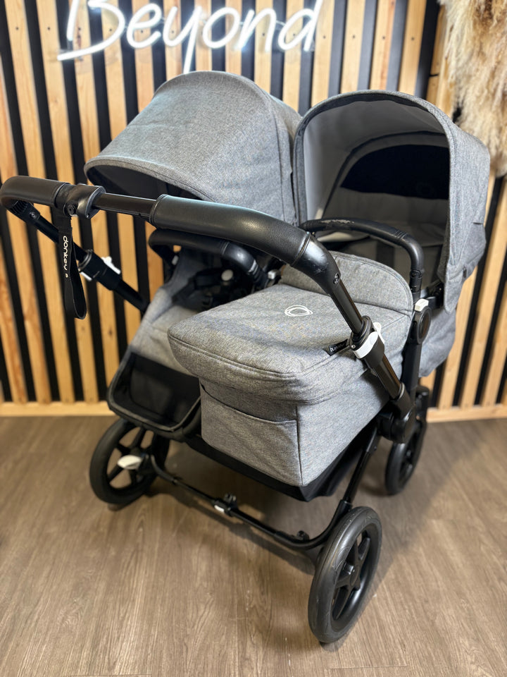 PRE LOVED Bugaboo Donkey5 Duo - Grey Melange
