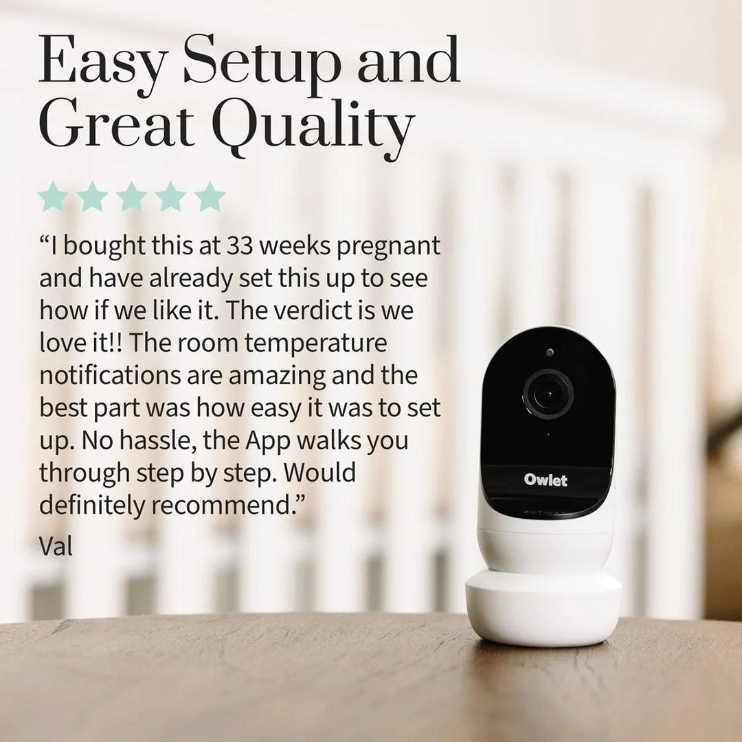 Owlet Cam 2 Video Baby Monitor - White