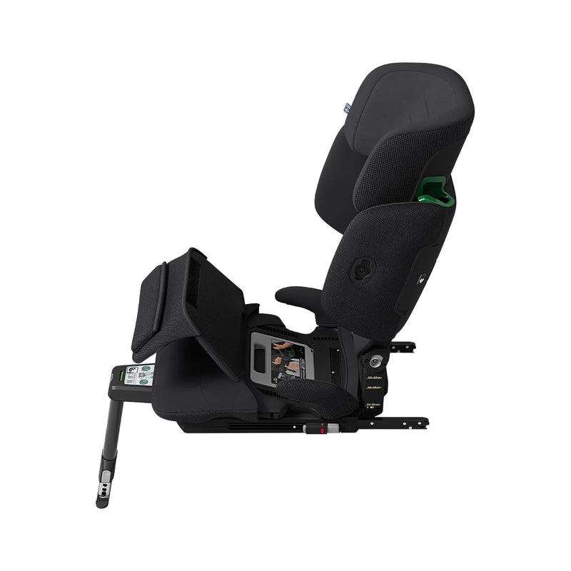 Axkid UP Car Seat - Coastal Storm Black + FREE FOOTREST WORTH £50!