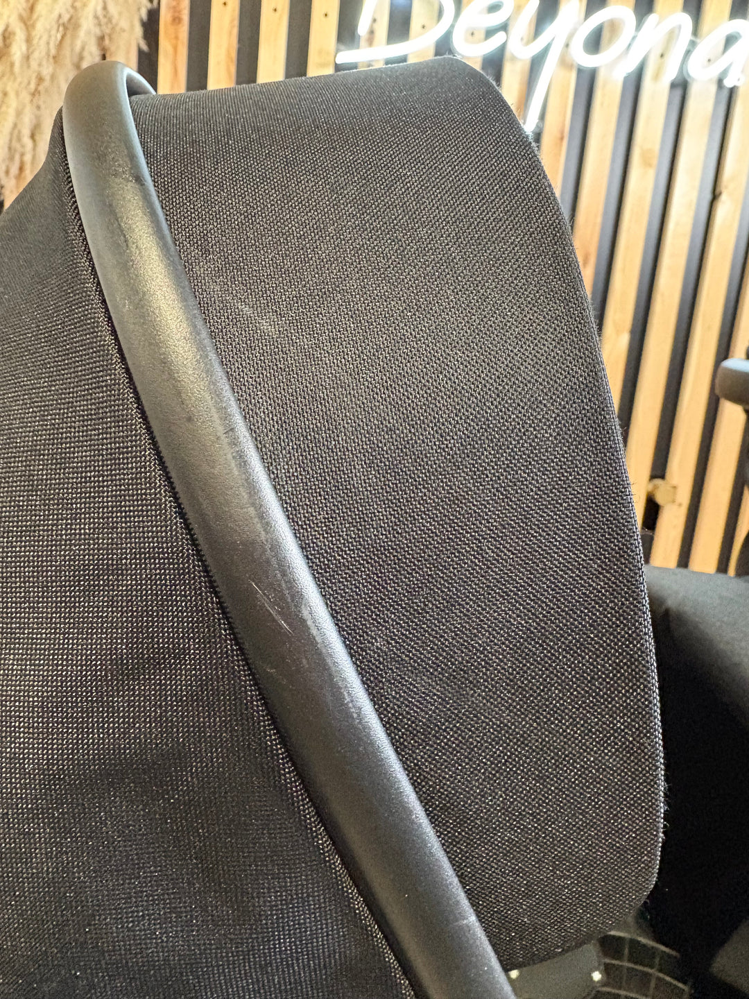 PRE LOVED My Babiie MB33 Twin Pushchair with Infant Carrier - Black Leopard