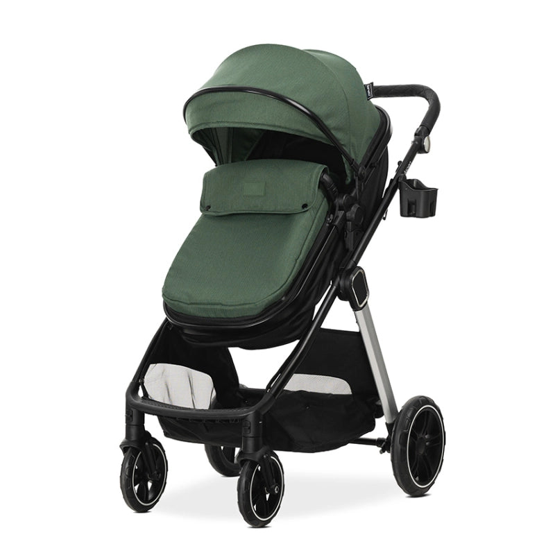 Lorelli Aspen 3in1 Travel System Inc Aria I Size Car Seat – Green