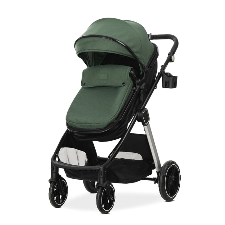 Lorelli Aspen 3in1 Travel System Inc Aria I Size Car Seat – Green
