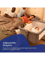 Chicco Next2Me Essential Bedside Crib - Stone