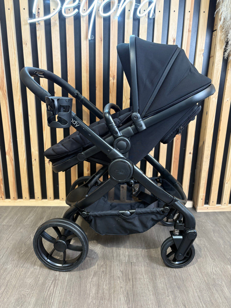 PRE LOVED iCandy Peach 7 Travel System - Jet/Black