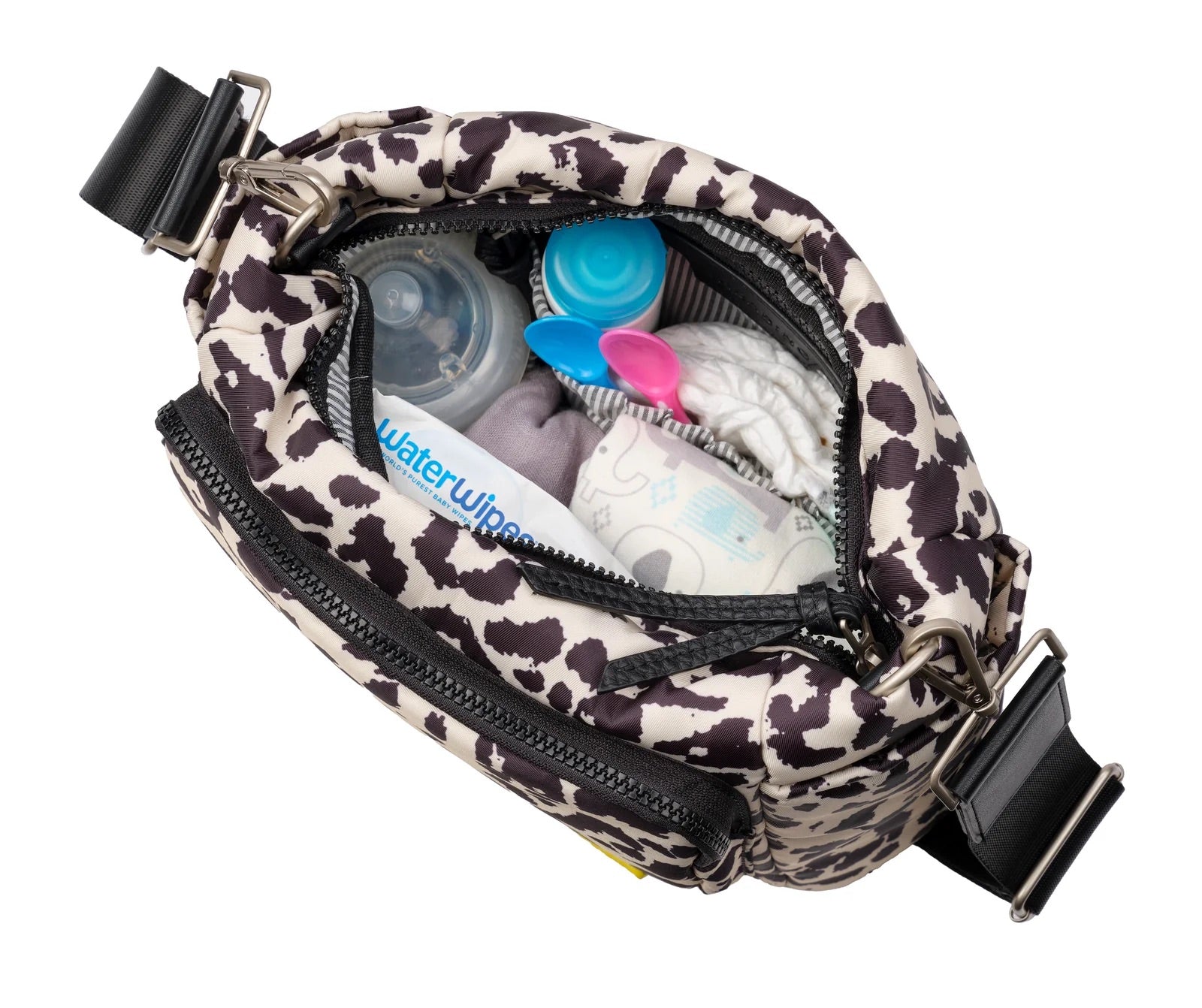 Bababing Joey Cross Body Changing Bag - Leopard – Bambinosandbeyond