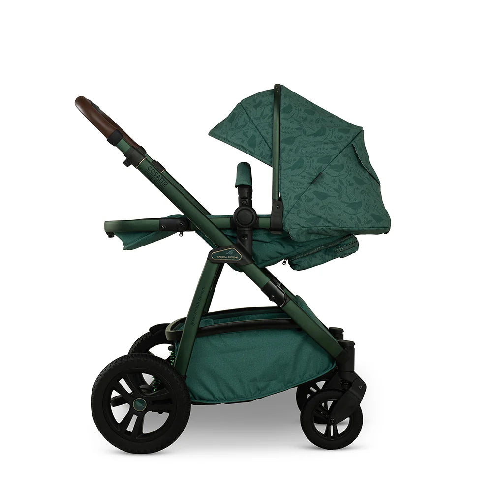 Cosatto Wow 3 Special Edition All Stage Family Rotate & Recline 2 Base Bundle - Wildwood