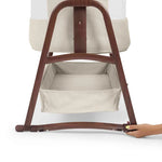 Ickle Bubba Bubba&Me Luxe Bedside Crib - Stone