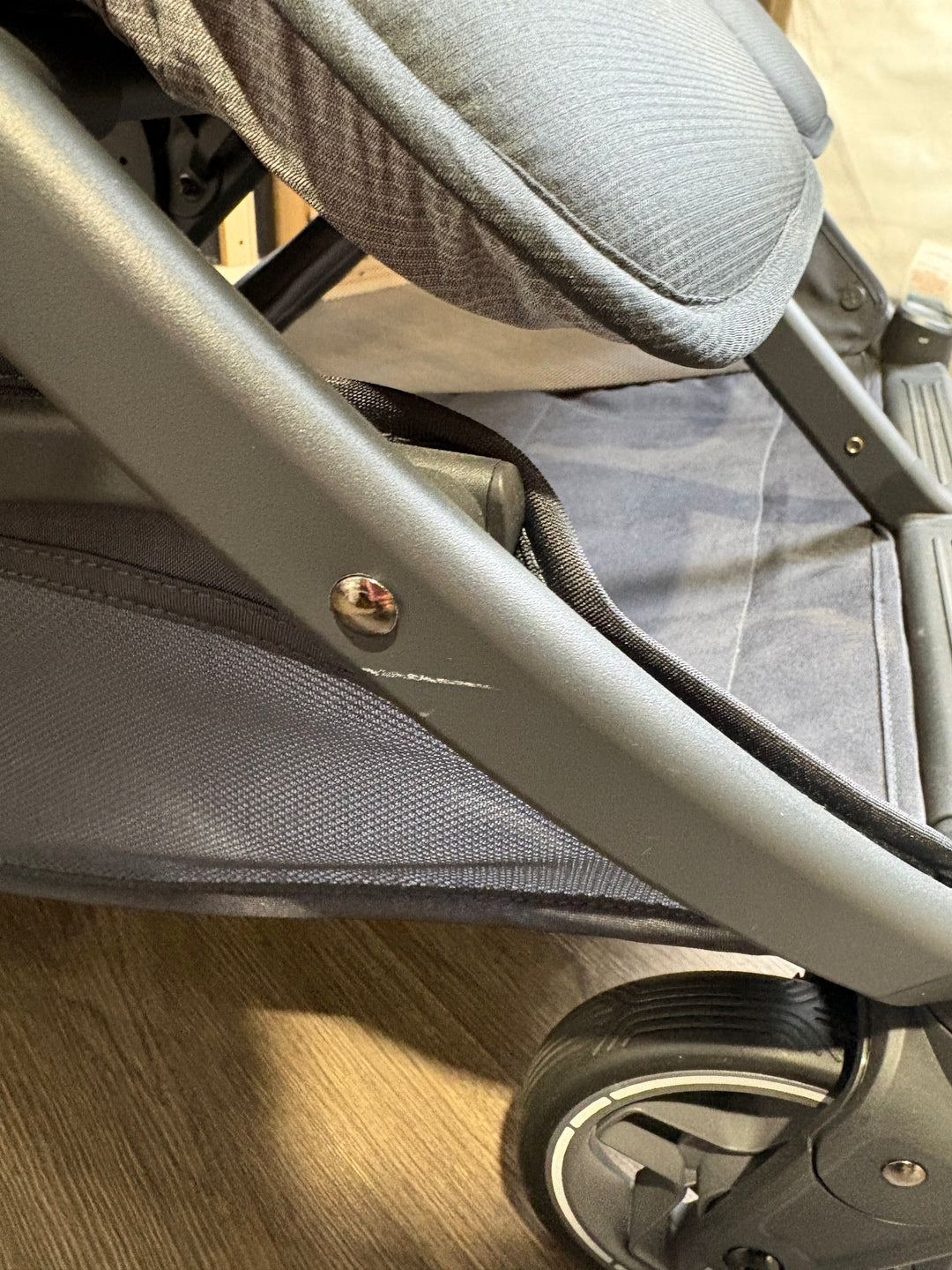 EX DISPLAY UPPAbaby MINU Duo Double Stroller - Greyson