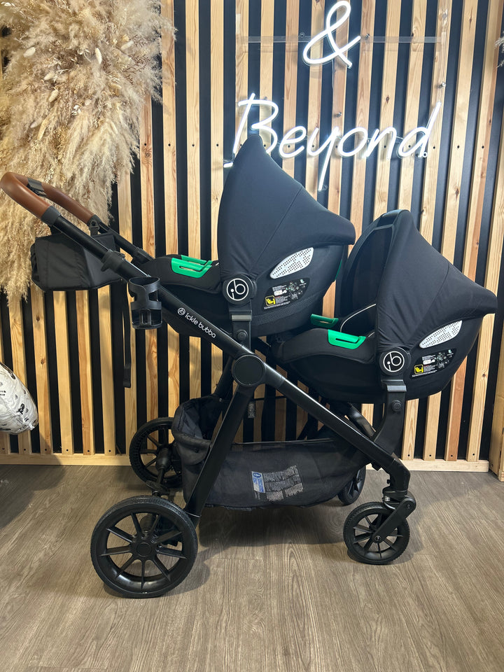 PRE LOVED Ickle Bubba Virgo Twin Bundle - Black