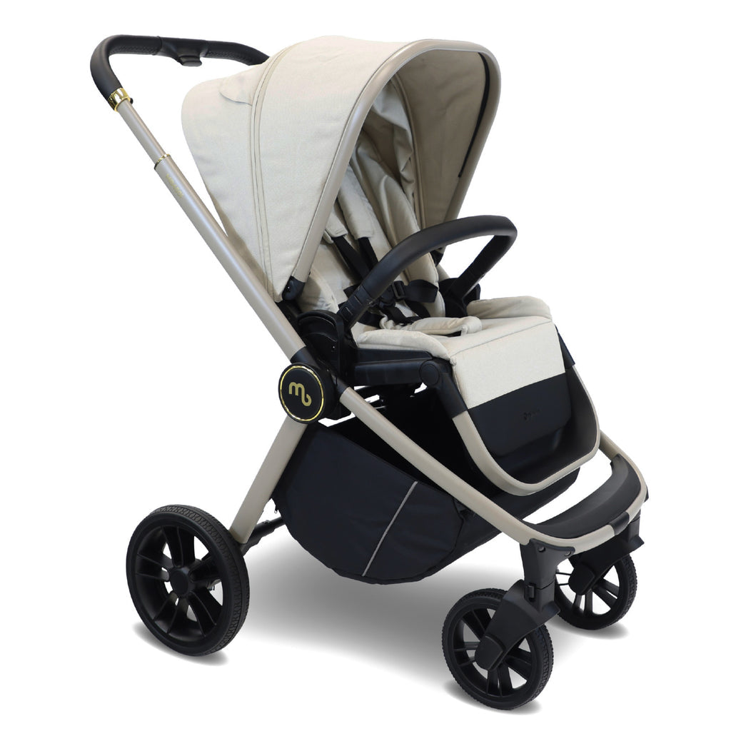 My Babiie MB450i 3-in-1 Travel System with Base - Ivory