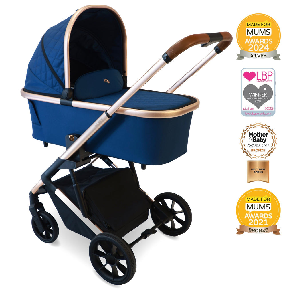 My Babiie MB500i Dani Dyer Opal Blue iSize Travel System